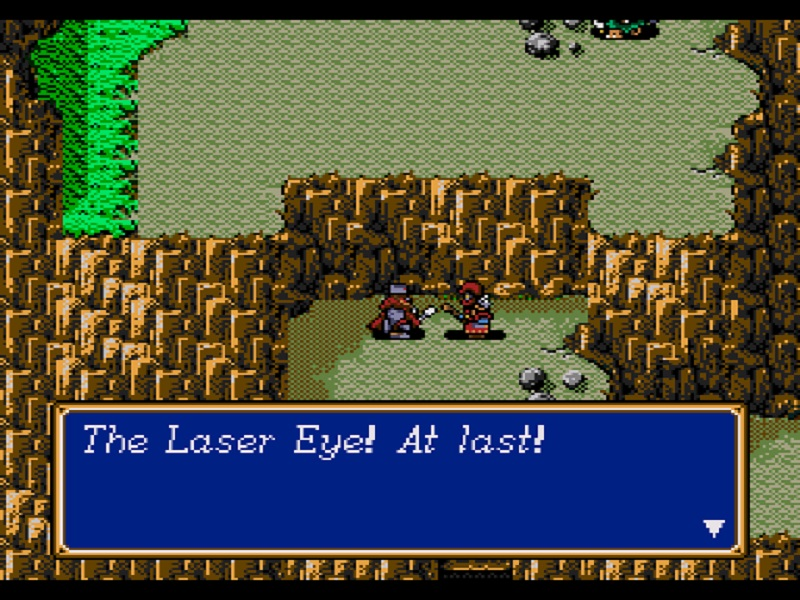 Illustration for article titled Shining Force’s Brilliant Use Of Geography And Tactics In The Battle Against The Laser Eye